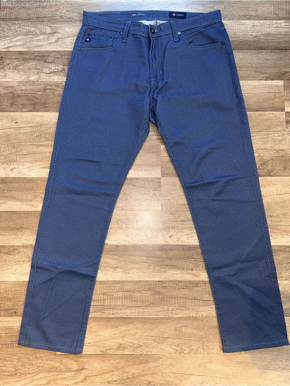 AG Adriano Goldschmied Tellis Modern Slim Blue Everett Pants - 33X24